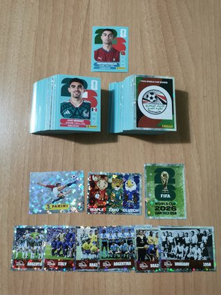 Lote 404 cromos Mundial 2026 - Sin Repetir