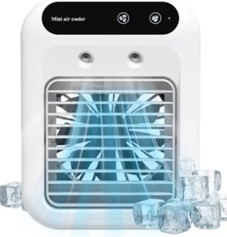 Ventilador enfriador de hielo.