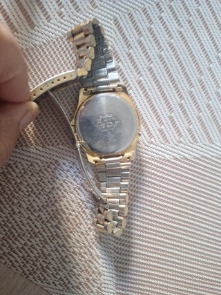Reloj Casio Dorado y Plateado