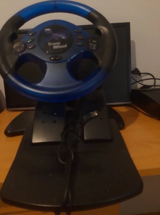 Volante Trans Wheel con pedales ps2