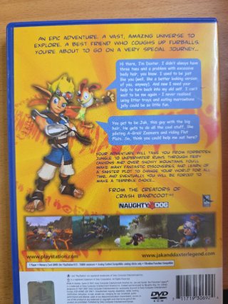 Jak and Daxter: The Precursor Legacy PS2
