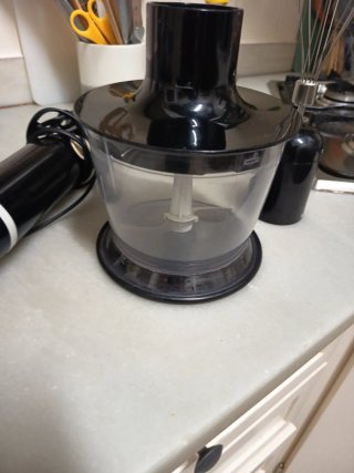 Batidora de mano con accesorios