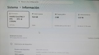 PC HP Intel Core i7 16GB RAM 1.13TB SSD