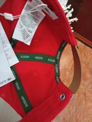 Gorra Lacoste Roja