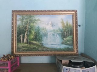 Cuadro Decorativo Paisaje Cascada