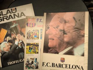Lote 29 revistas fútbol Club Barcelona 1970-1982
