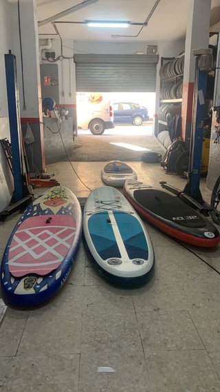 Reparacion de padle surf y barcas neumaticas