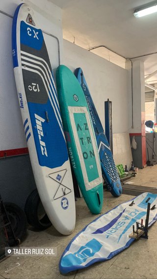 Reparacion de padle surf y barcas neumaticas