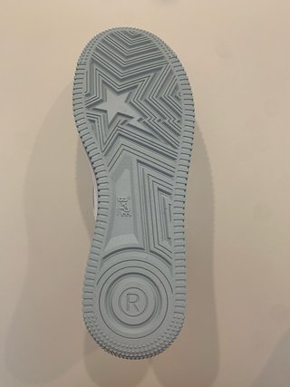 Bapesta Bape Azul Blanco