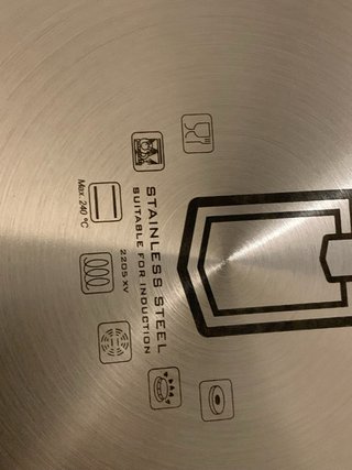 Sartén stainless steel Acero Inoxidable 33cm