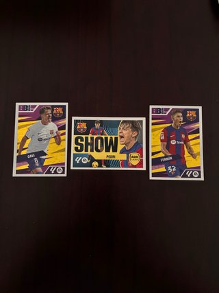 Lote cromos premium FC Barcelona