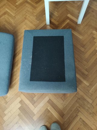 Sofá chaise longue gris 2,15m