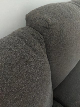 Sofá chaise longue gris 2,15m