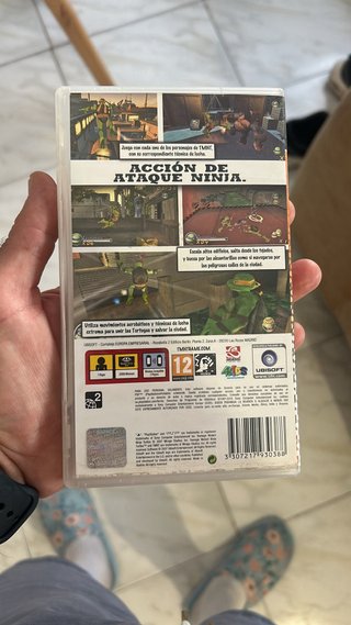 TMNT Tortugas Ninja Jóvenes Mutantes PSP