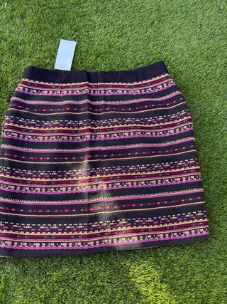 Falda de vestir estampada talla L