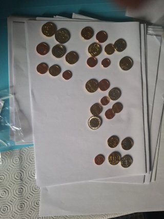 Lote 30 Monedas Euro España Sin Circular de 2c-2€.