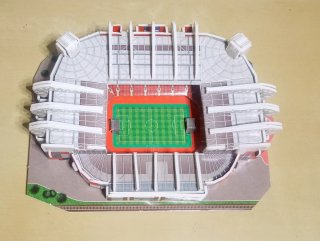 Modellino Puzzle 3D Stadio Old Trafford Manchester
