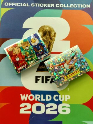 Pack 185 Cromos Mundial 26 FIFA PANINI SIN REPETIR