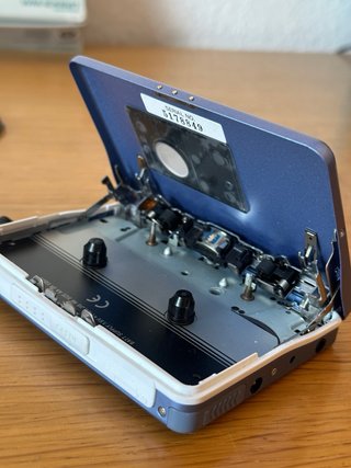 Sony Walkman WM-EX621 Azul Metalizado