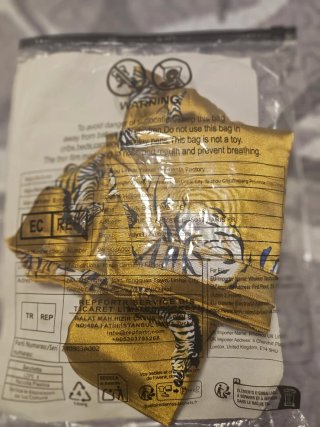 Pijama satén estampado cebra