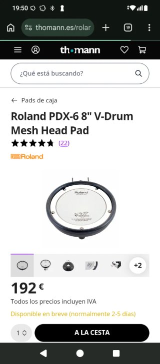 Roland PDX-6 V-Drums Pad