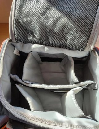 Mochila Nevera Rapala Gris y Roja