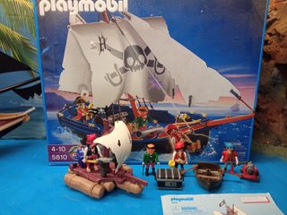 Barco Pirata Playmobil 5810 + Balsa