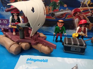 Barco Pirata Playmobil 5810 + Balsa