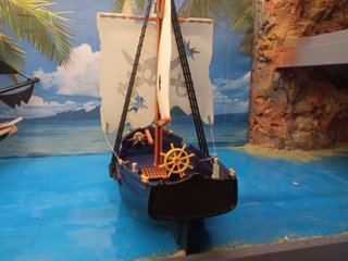 Barco Pirata Playmobil 5810 + Balsa