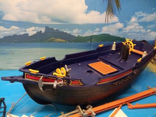 Barco Pirata Playmobil 5810 + Balsa
