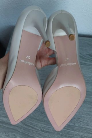 Zapatos Salón AiciBerllucci Talla 37 Beige