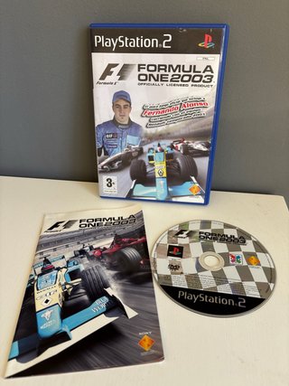Lote 4 Juegos PS2: F1 2003, SnoCross 2, FIFA 04, P