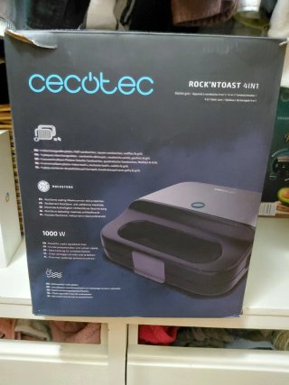 Cecotec Rock'nToast 4in1 Sandwichera 1000W