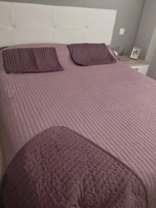 Colcha entretiempo rosa IKEA  Para cama 1'50