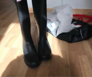 Botas Hunter Negras Talla 40