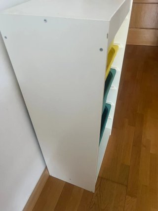 Mueble organizador de juguetes blanco IKea