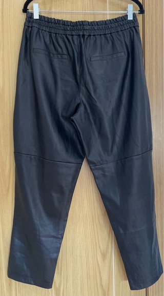 Pantalón efecto cuero negro mujer – Talla 44