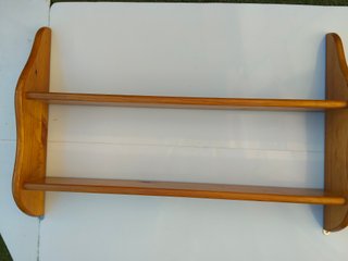Estantería madera 2 baldas