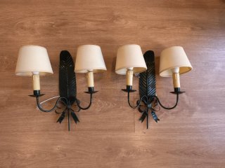 Apliques vintage plumas