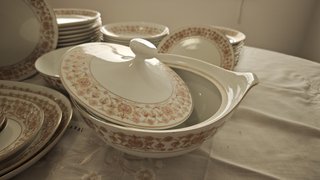 Vajilla Bidasoa Porcelana Floral