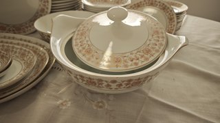 Vajilla Bidasoa Porcelana Floral