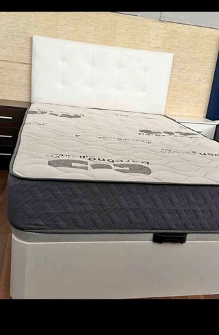 Cama Matrimonial con Cabecero + Colchón OFFERTA!!