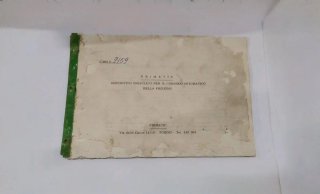 Lotto manuali originali anni '60