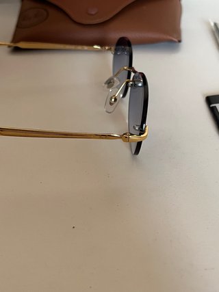 Ray-Ban RB3767 Occhiali da Sole Oro e Blu