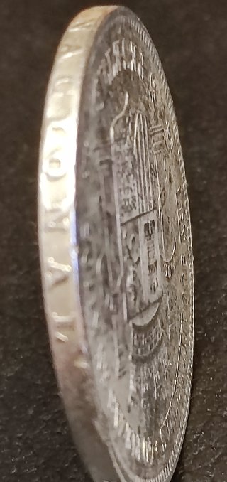Moneda 5 Ptas Plata 1870
