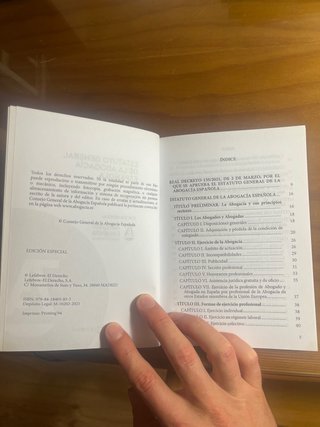Estatuto General de la Abogacía Española