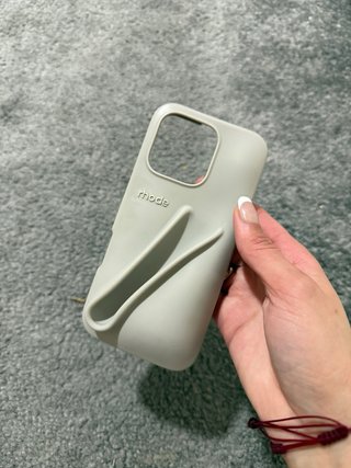 iPhone 16 Pro Gris/Plata funda rhode