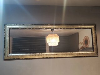 Espejo Decorativo Grande Marco Artesanal
