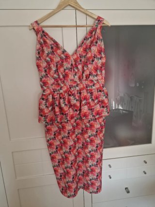 Vestido fiesta floral talla 42