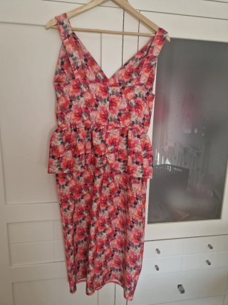 Vestido fiesta floral talla 42